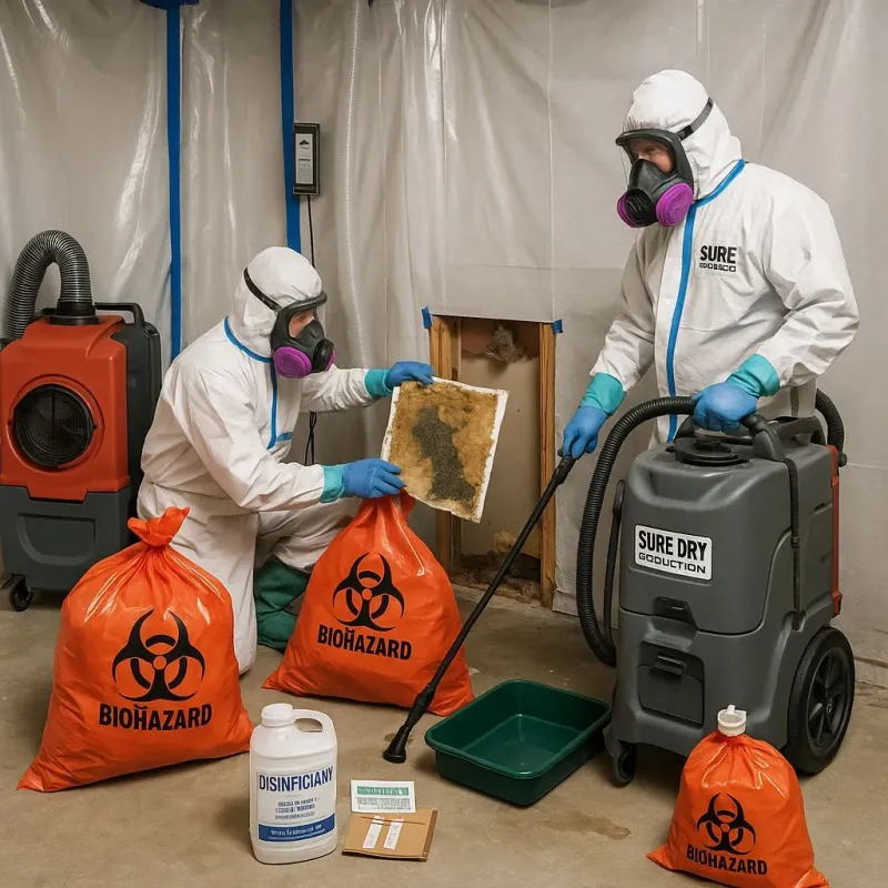 Contaminated Water Handling Protocols process in Milford, WI