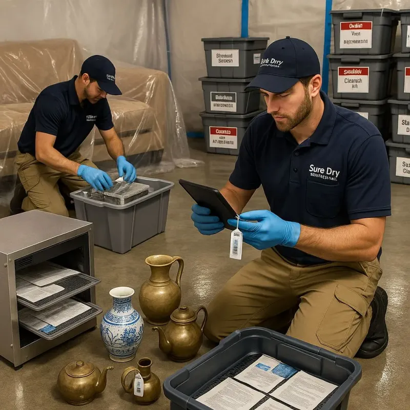 Content Protection and Restoration process in Milford, WI