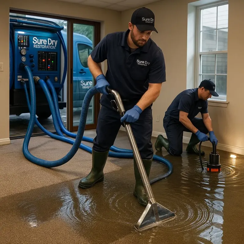 Water Extraction and Removal process in Milford, WI